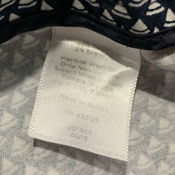 Talbots Heritage Pants Women’s Size 4 Cropped Capri Printed Office Side Zip - Picture 5 of 9